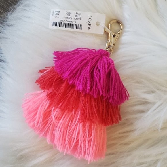 J. Crew Tassel Keychain - Picture 3 of 5